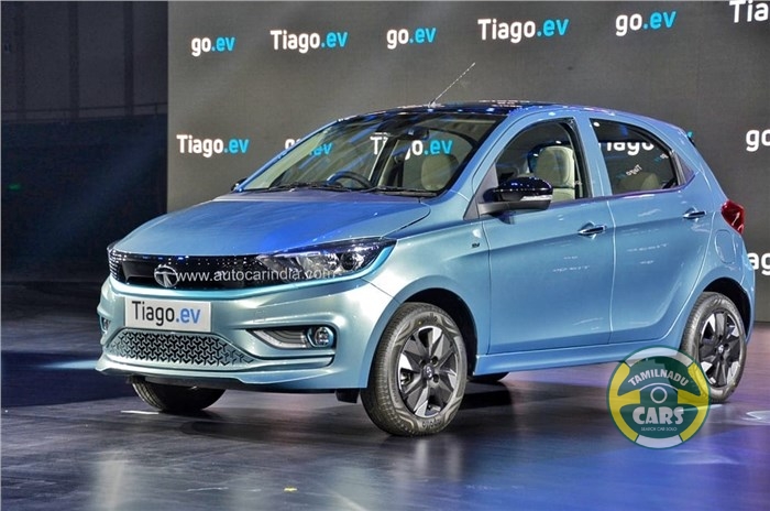 Tata Tiago EV launched at Rs 8.49 lakh; gets 315km claimed range